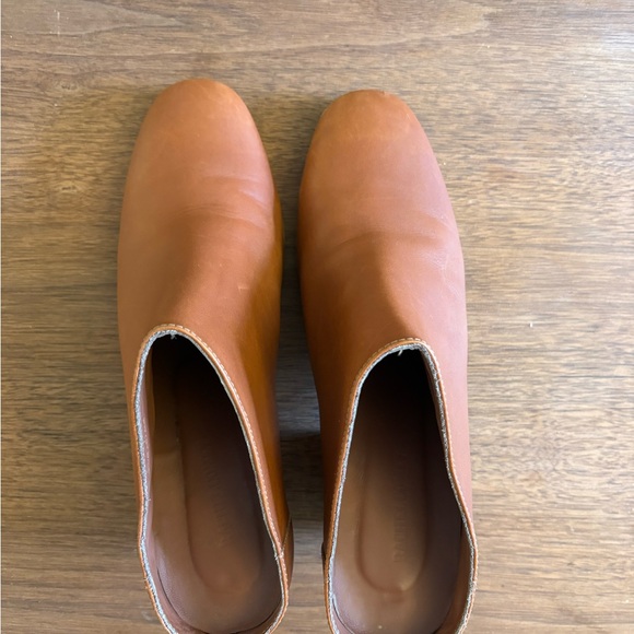 Rachel Comey Cognac Tan Leather Slip On Mule Flat — Designer - Picture 2 of 9